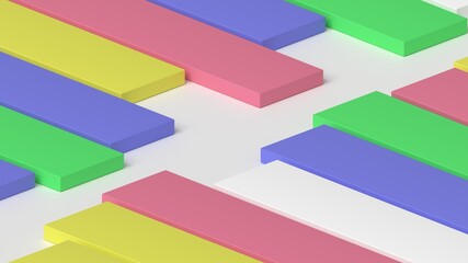 background wallpaper backdrop colorful tiles 3d render