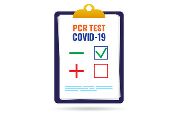 Concept of coronavirus covid-19 test