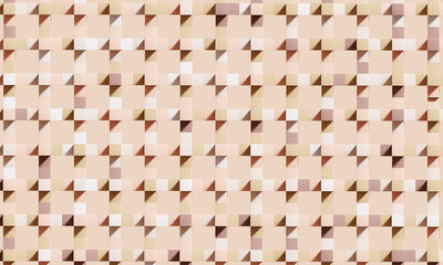 Cube wall. Geometric abstract background made of many rotating cubes. Rendering 3D illustration 