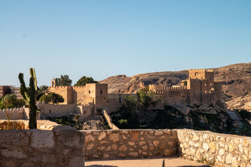 Medieval castle Alcazaba of Almeria