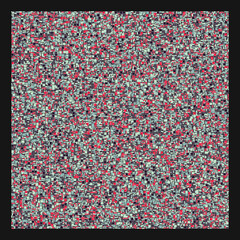 Fototapeta premium Offset Quads generative art background art illustration