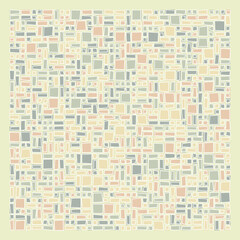 Offset Quads generative art background art illustration