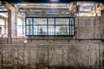 Fototapeta premium Müll-Schwelbrennanlage - Lost Place