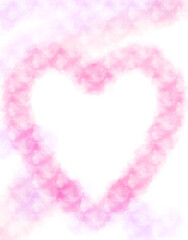 pink heart background