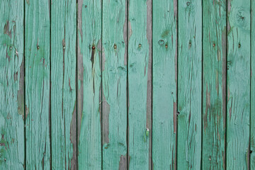 Fototapeta premium Boards with peeled old paint.