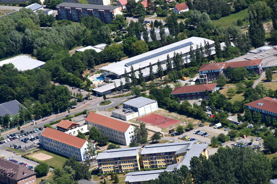 Greifswald, Freizeitbad  in der Pappelallee 2016