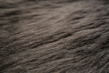 Beautiful faux fur as background, closeup view