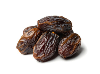 Big Dates Isolated. Date Palm Fruits