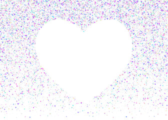 Kaleidoscope Confetti. Shiny Carnaval Gradient. Laser Flyer. Luxury Art. Modern Foil. Violet Party Background. Birthday Texture. Glitch Glitter. Pink Kaleidoscope Confetti