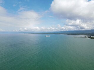 playas Costa Rica, oseano, yate .barco playa