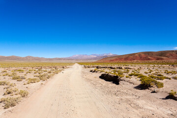 Bolivian mountains landscape,Bolivia