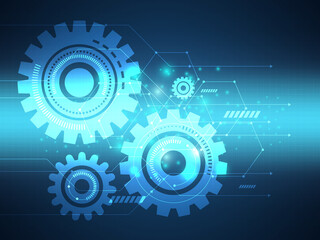 cog gear wheel futuristic technology