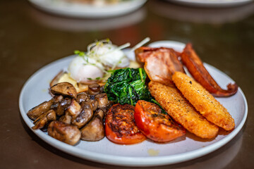 sausages with vegetables