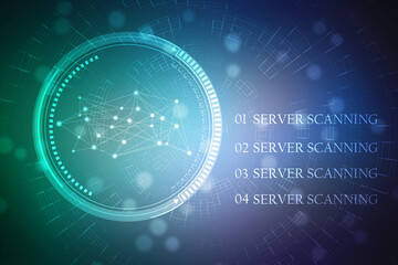 Binary Code Background, Digital Abstract technology background, flowing number one and zero text in binary code format in technology background. Internet Big data Concept