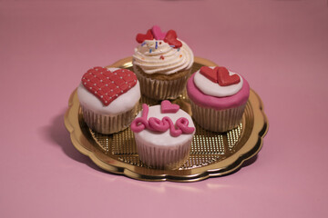 Valentines day cupcakes