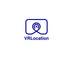 VR Camera location  Logo template ,fully vector and customized logo design