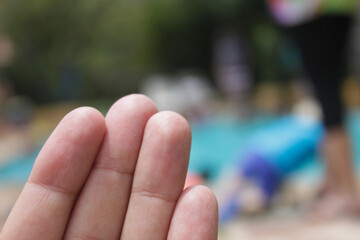 Dedos y huellas digitales