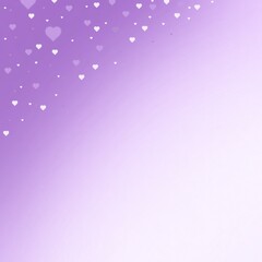 Valentine background. Purple background with hearts. © Kumamoribysine