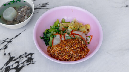 Thai Mixed Rice and Noodle Dishes