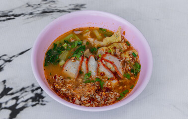 Thai Mixed Rice and Noodle Dishes