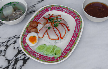 Thai Mixed Rice and Noodle Dishes