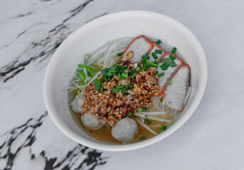 Thai Mixed Rice and Noodle Dishes