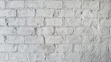 Texture of the white brick walls