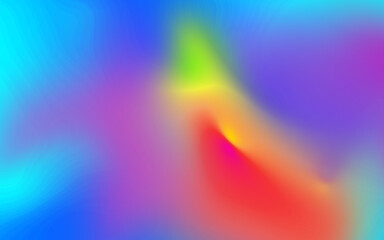 Abstract rainbow soft cloud background in pastel colorful gradation.