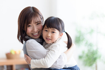 親子のポートレート