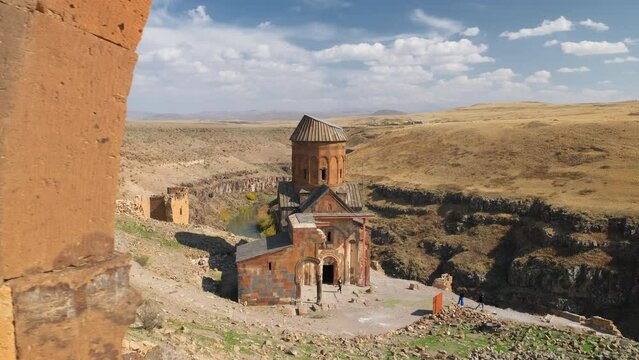 Ruins of Tigran Honents church, Ani Ruins, Kars, Eastern Anatolia, Turkey