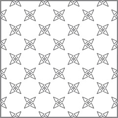 
Vector pattern with symmetrical elements . Repeating geometric tiles from striped elements.Monochrome texture.Black and 
white pattern for wallpapers and backgrounds.line art.