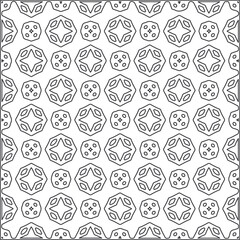 
Vector pattern with symmetrical elements . Repeating geometric tiles from striped elements.Monochrome texture.Black and 
white pattern for wallpapers and backgrounds.line art.