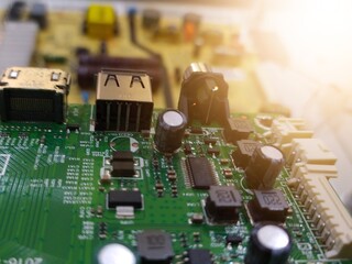 electronic component circuit board