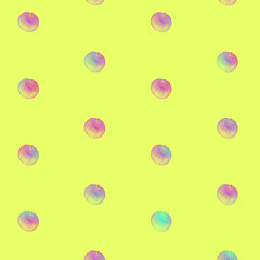Pumpkins pattern in vibrant gradient holographic neon colors. Concept art. Minimal surrealism background
