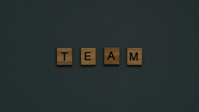 team word on blackboard.