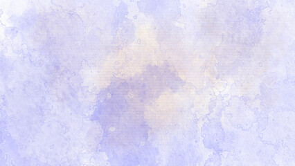 abstract blue background Aquarelle paint paper textured stain canvas element for text design, greeting card, template. Multicolor hand drawn illustration.