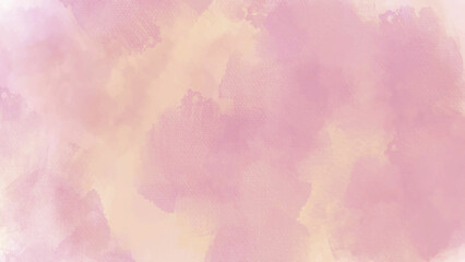 abstract watercolor background with watercolor splashes abstract watercolor pink coral blurred background, gradient. Beautiful sky with fluа fy clouds toned coral and pink gradient.