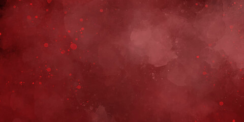 Abstrack red grunge texture on splatter. red grunge background with splatters.  colored texture or red paper texture. Red white vignetted blank aged background