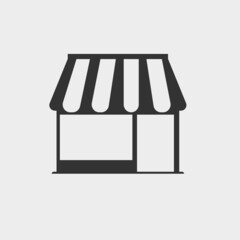 Cafe vector icon illustration sign