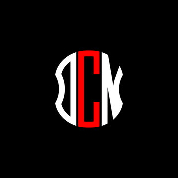 DCN letter logo creative design with vector graphic