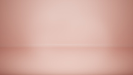 Fototapeta na wymiar Pink gradient color studio background for cosmetics presentation.