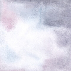 Abstract watercolor background.Soft cold tone.