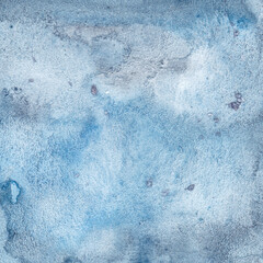 Abstract watercolor background. Dark cold tone.