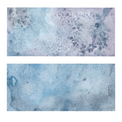 blue watercolor background, shade of blue and lilac