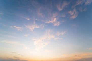 Sky clouds.Beautiful sky with cloud before sunset. Big pixel art for billboard,advertising,media,PR and digital print.