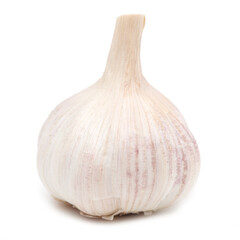 Garlic isolated on white background.