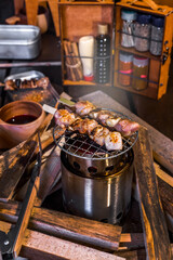 やきとり YAKITORI Japanese chicken barbecue