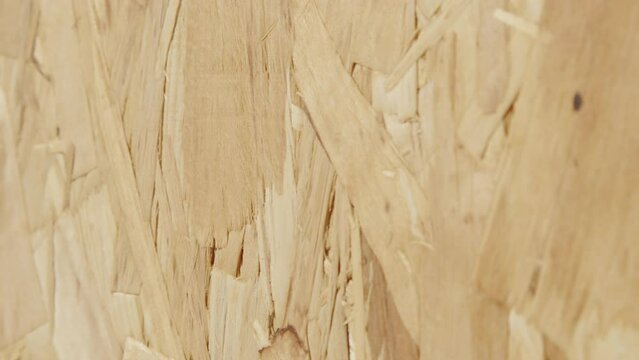 Detail of Wooden wall for house in structural construction