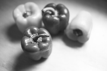 モノクロのパプリカ