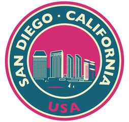 San Diego round skyline